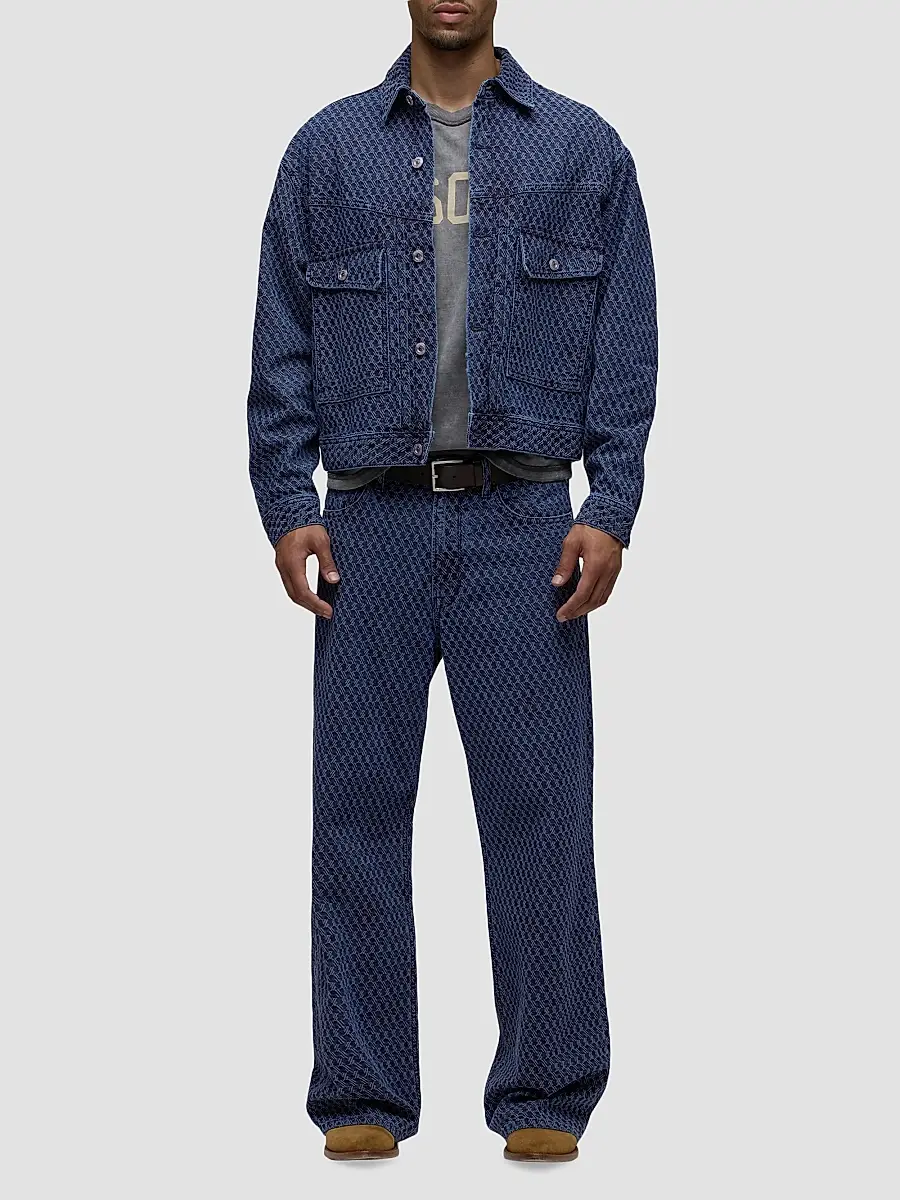 Hudson Jeans Men's Front Yoke Denim Jacket | Thumbnail 2 Hudson Jeans Men's Front Yoke Denim Jacket | Thumbnail 2