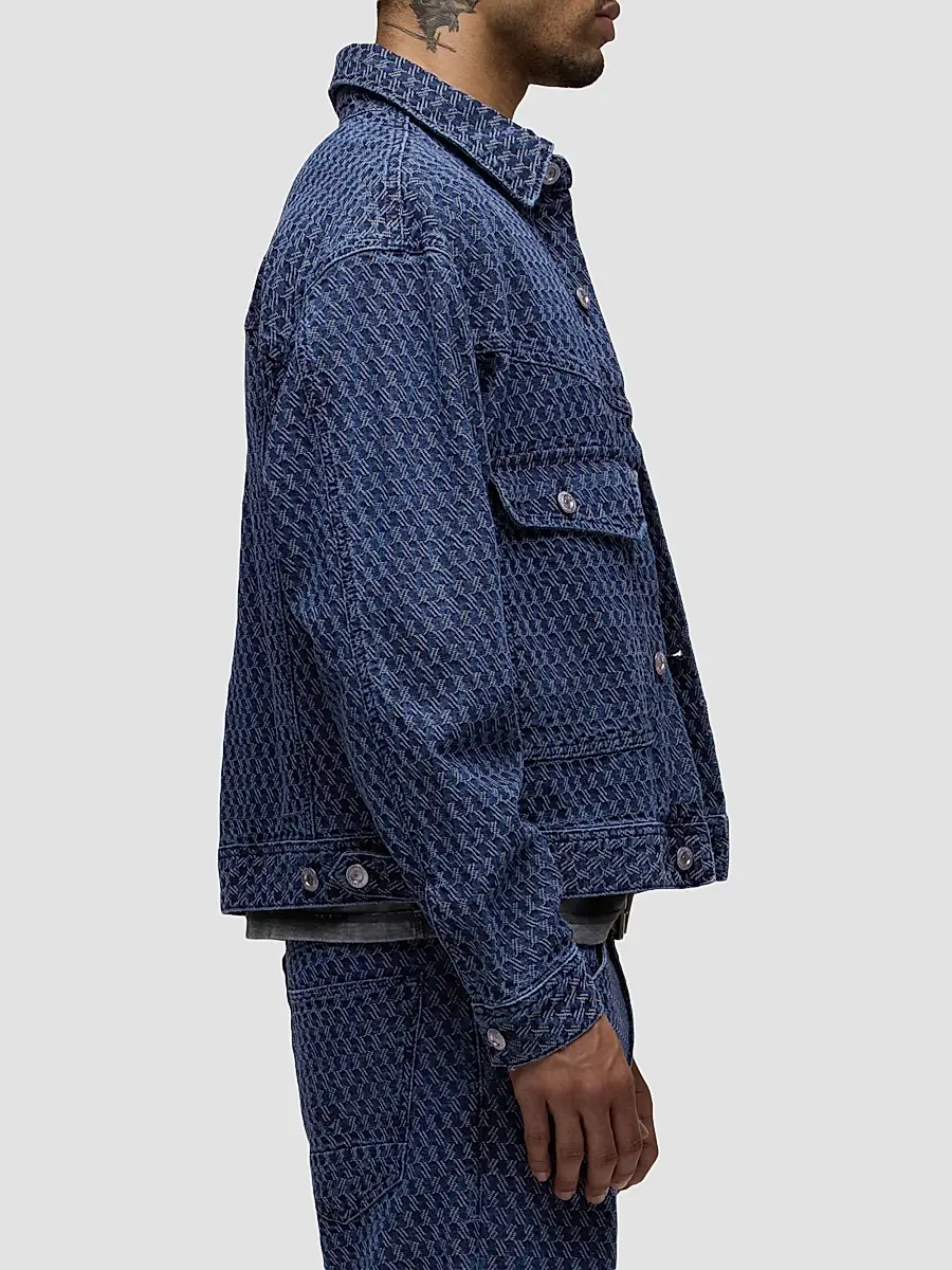 Hudson Jeans Men's Front Yoke Denim Jacket | Thumbnail 5 Hudson Jeans Men's Front Yoke Denim Jacket | Thumbnail 5
