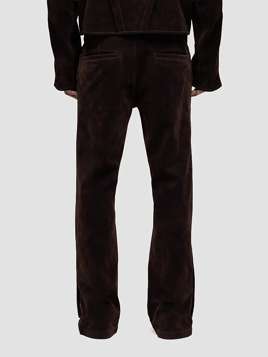 Hudson Jeans Men's Walker Faux-Suede Trousers | Thumbnail 3 Hudson Jeans Men's Walker Faux-Suede Trousers | Thumbnail 3