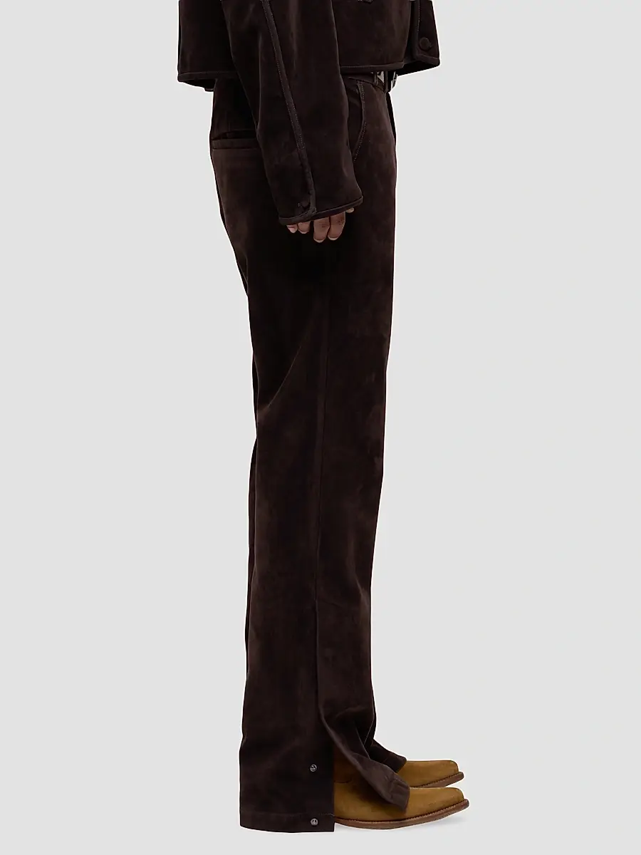 Hudson Jeans Men's Walker Faux-Suede Trousers | Thumbnail 5 Hudson Jeans Men's Walker Faux-Suede Trousers | Thumbnail 5