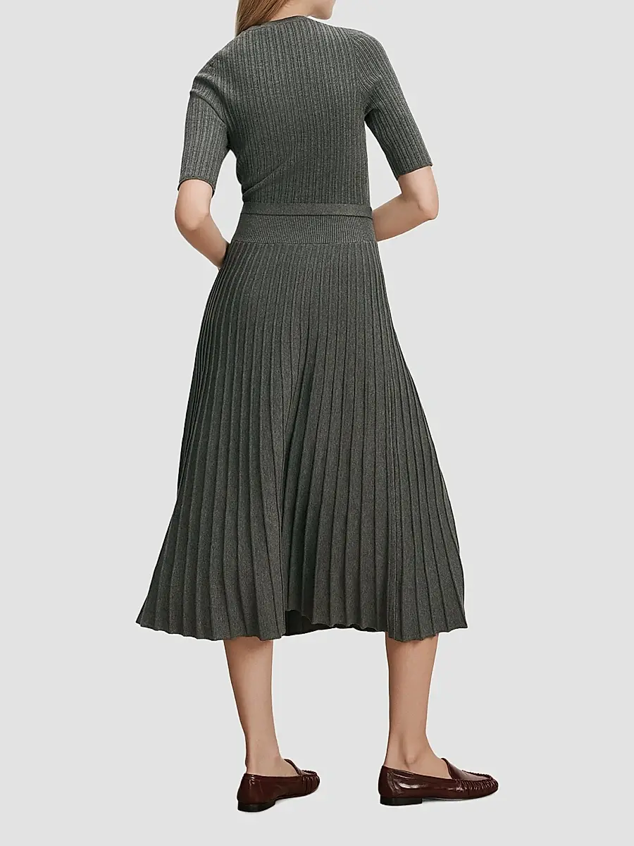Veronica Beard Women's Elthea Knit Midi Dress | Thumbnail 3 Veronica Beard Women's Elthea Knit Midi Dress | Thumbnail 3