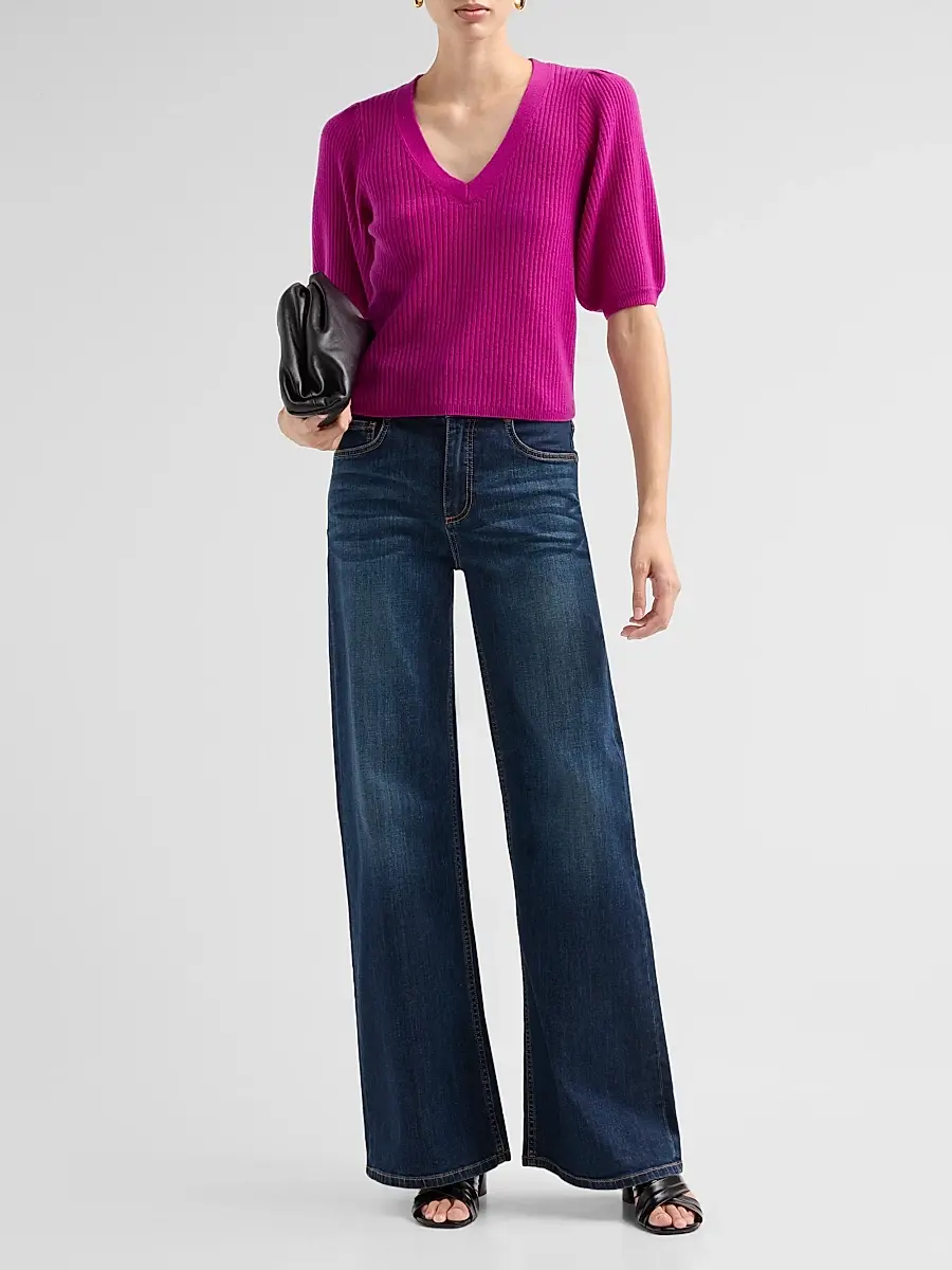 Ramy Brook Women's Liv Wide-Leg Jeans | Thumbnail 2 Ramy Brook Women's Liv Wide-Leg Jeans | Thumbnail 2