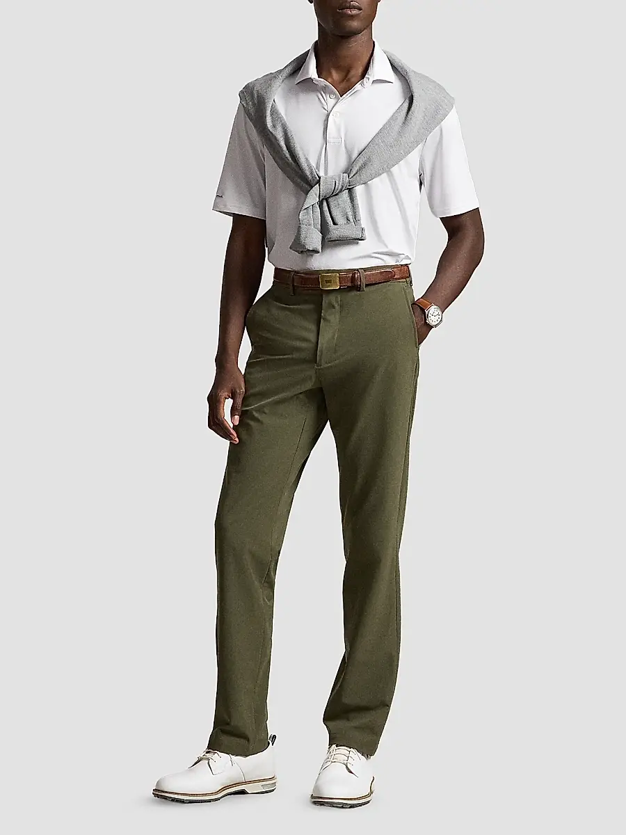 Polo Ralph Lauren Men's Tailored-Fit Performance Polo Shirt | Thumbnail 2 Polo Ralph Lauren Men's Tailored-Fit Performance Polo Shirt | Thumbnail 2