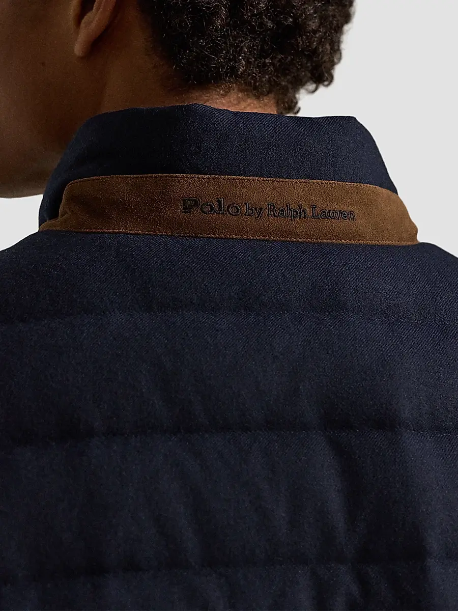 Polo Ralph Lauren Men's Stanwood Wool-Blend Brushed Down Vest | Thumbnail 6