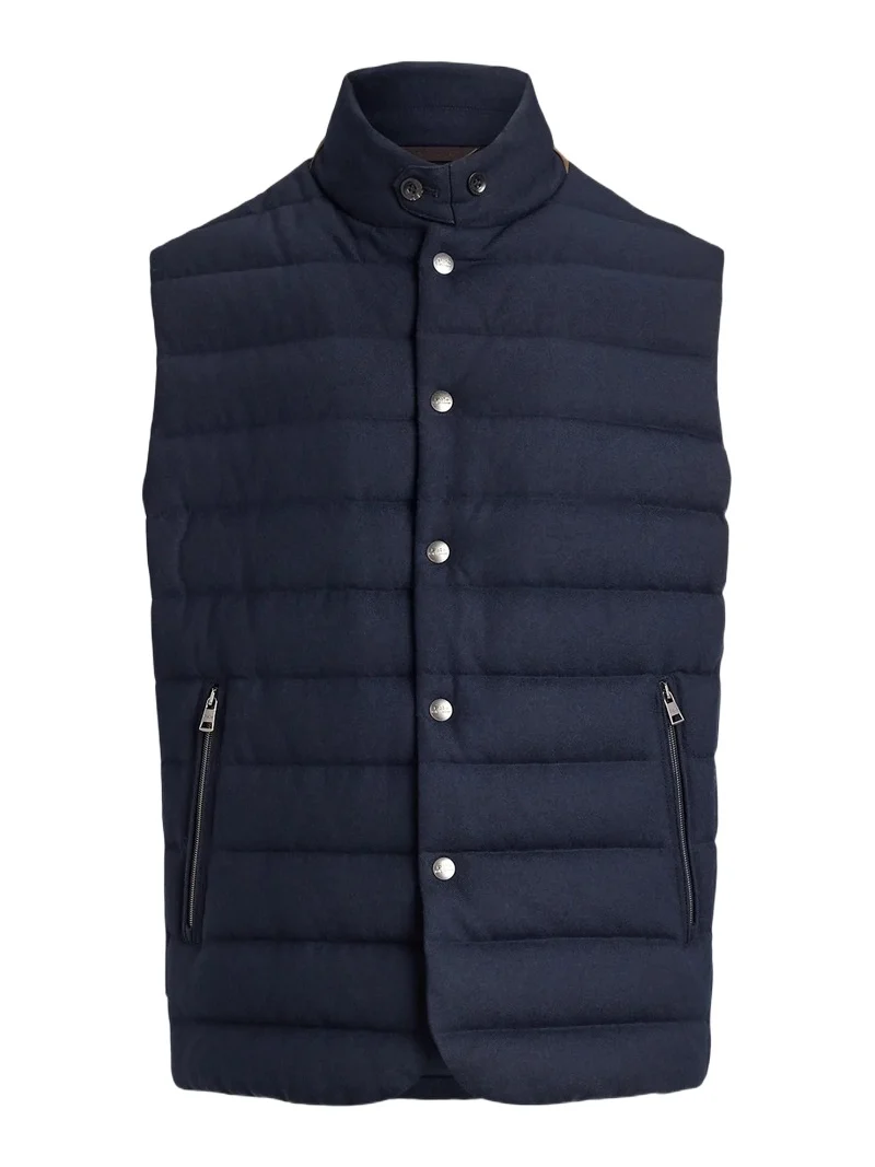 Men's Stanwood Wool-Blend Brushed Down Vest