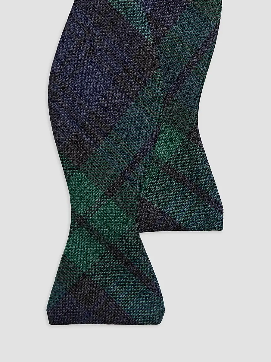 Polo Ralph Lauren Men's Tartan Wool Bow Tie | Thumbnail 2 Polo Ralph Lauren Men's Tartan Wool Bow Tie | Thumbnail 2
