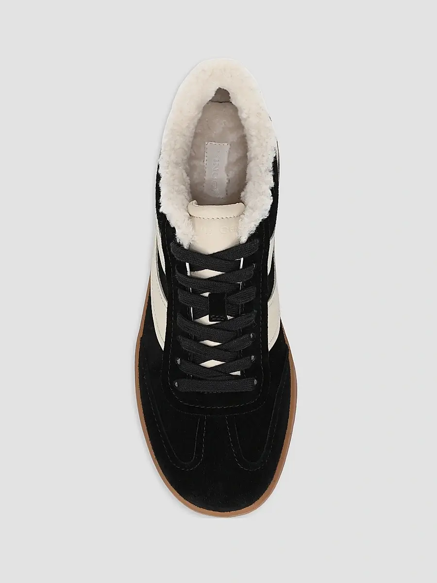 Vince Women's Oasis Shearling-Lined Suede Sneakers | Thumbnail 4 Vince Women's Oasis Shearling-Lined Suede Sneakers | Thumbnail 4