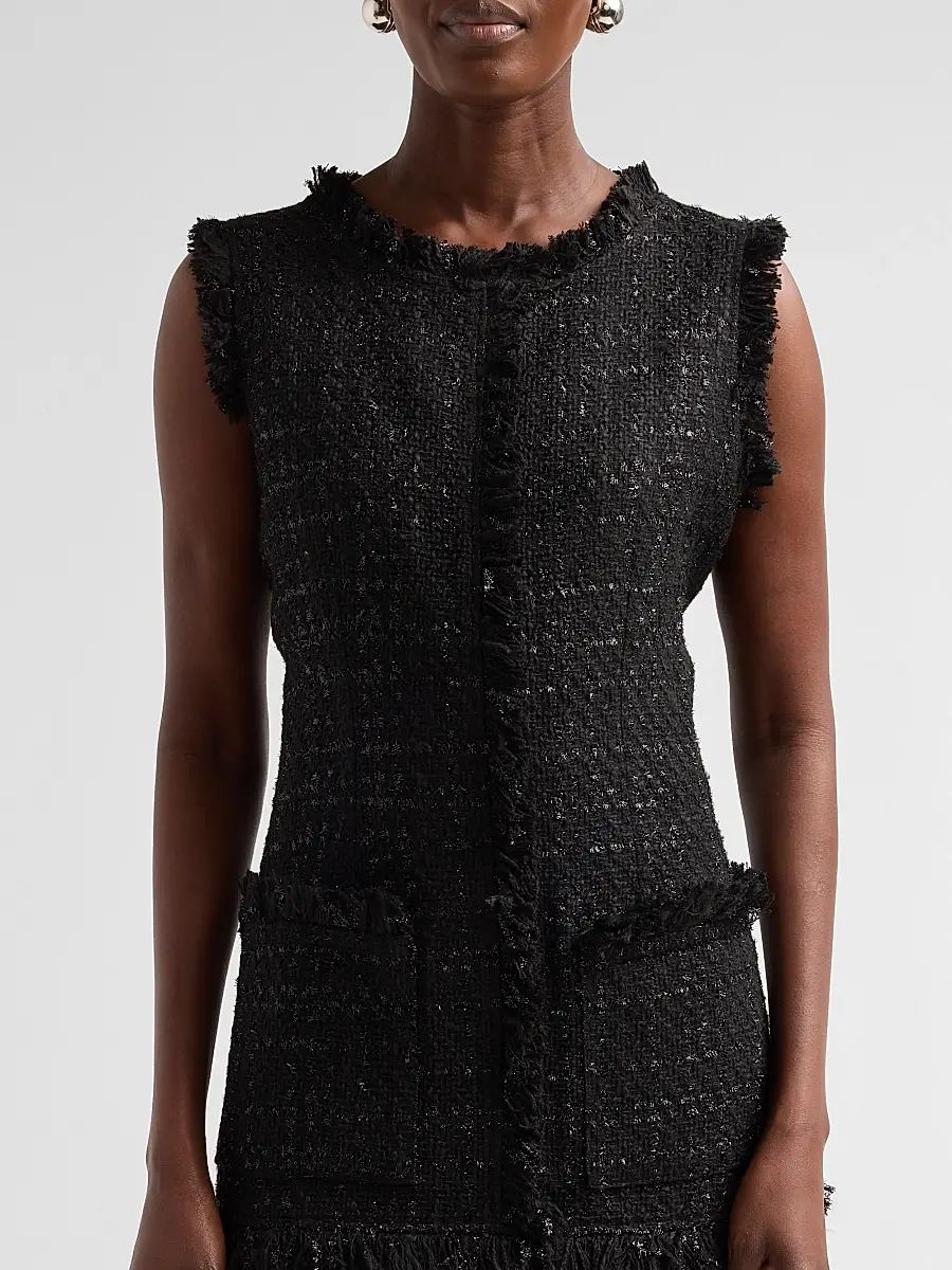 Kobi Halperin Women's Rives Sequin-Embellished Tweed A-Line Mini Dress | Thumbnail 5 Kobi Halperin Women's Rives Sequin-Embellished Tweed A-Line Mini Dress | Thumbnail 5