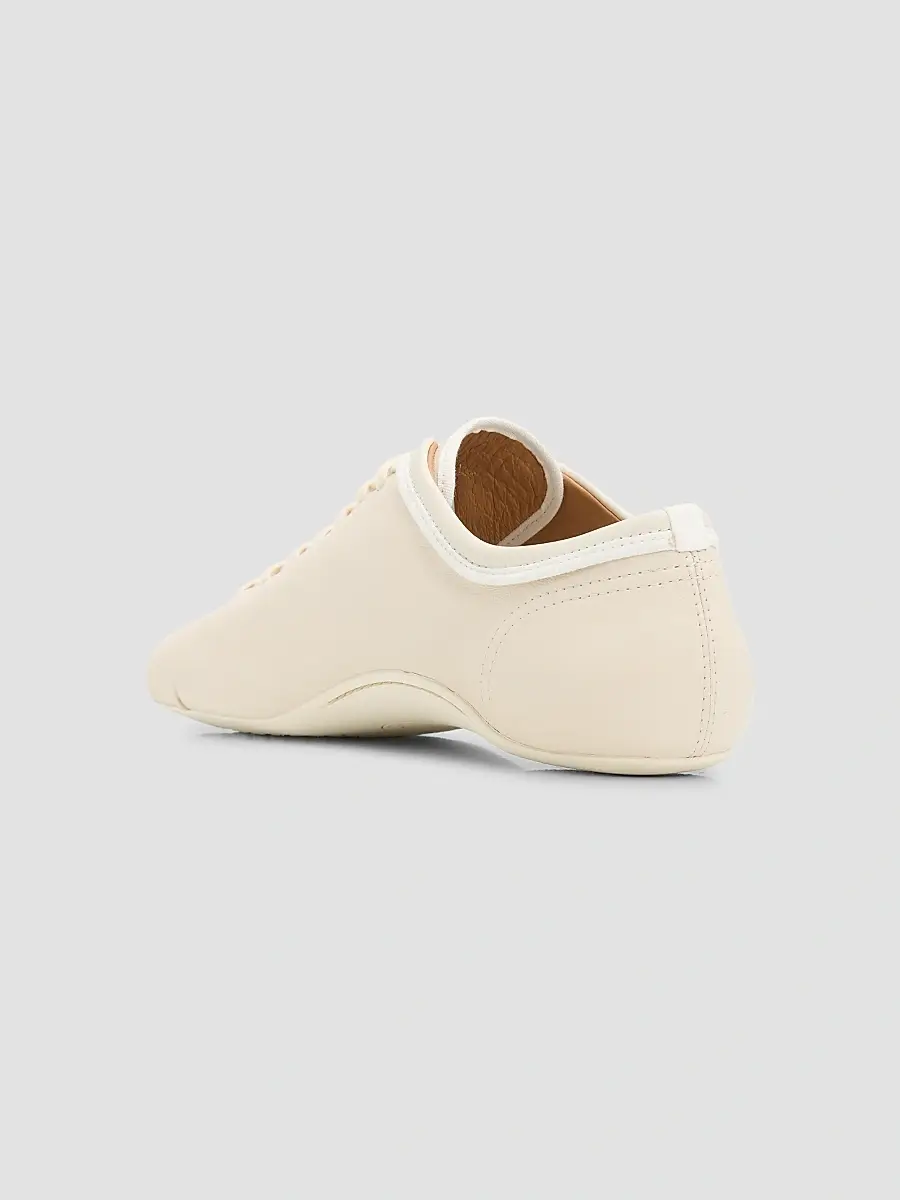 Dries Van Noten Women's Leather Ballerina Sneakers | Thumbnail 4 Dries Van Noten Women's Leather Ballerina Sneakers | Thumbnail 4