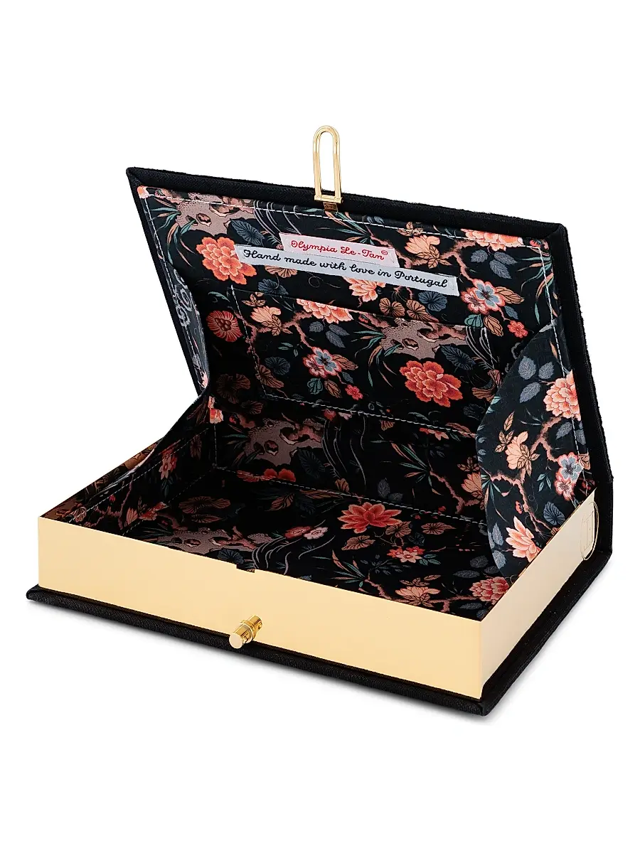 Olympia Le-Tan Women's Voyages The Parisiennes Silk Clutch | Thumbnail 4