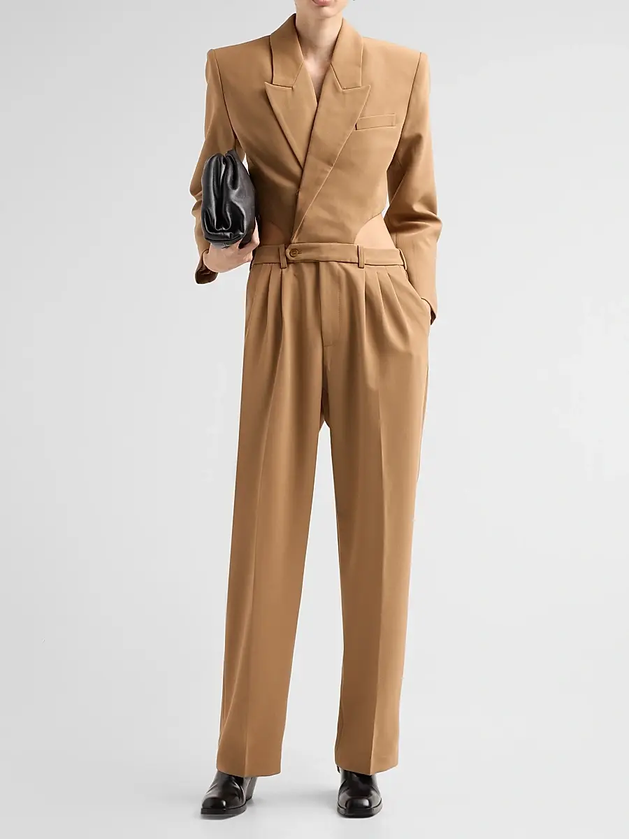 Ronny Kobo Women's Scyla Cut-Out Blazer Jumpsuit | Thumbnail 2 Ronny Kobo Women's Scyla Cut-Out Blazer Jumpsuit | Thumbnail 2