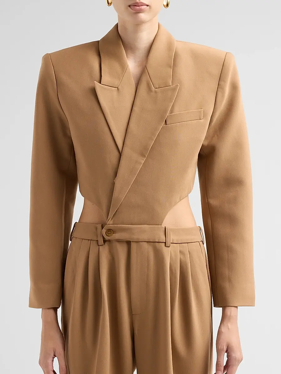 Ronny Kobo Women's Scyla Cut-Out Blazer Jumpsuit | Thumbnail 5 Ronny Kobo Women's Scyla Cut-Out Blazer Jumpsuit | Thumbnail 5