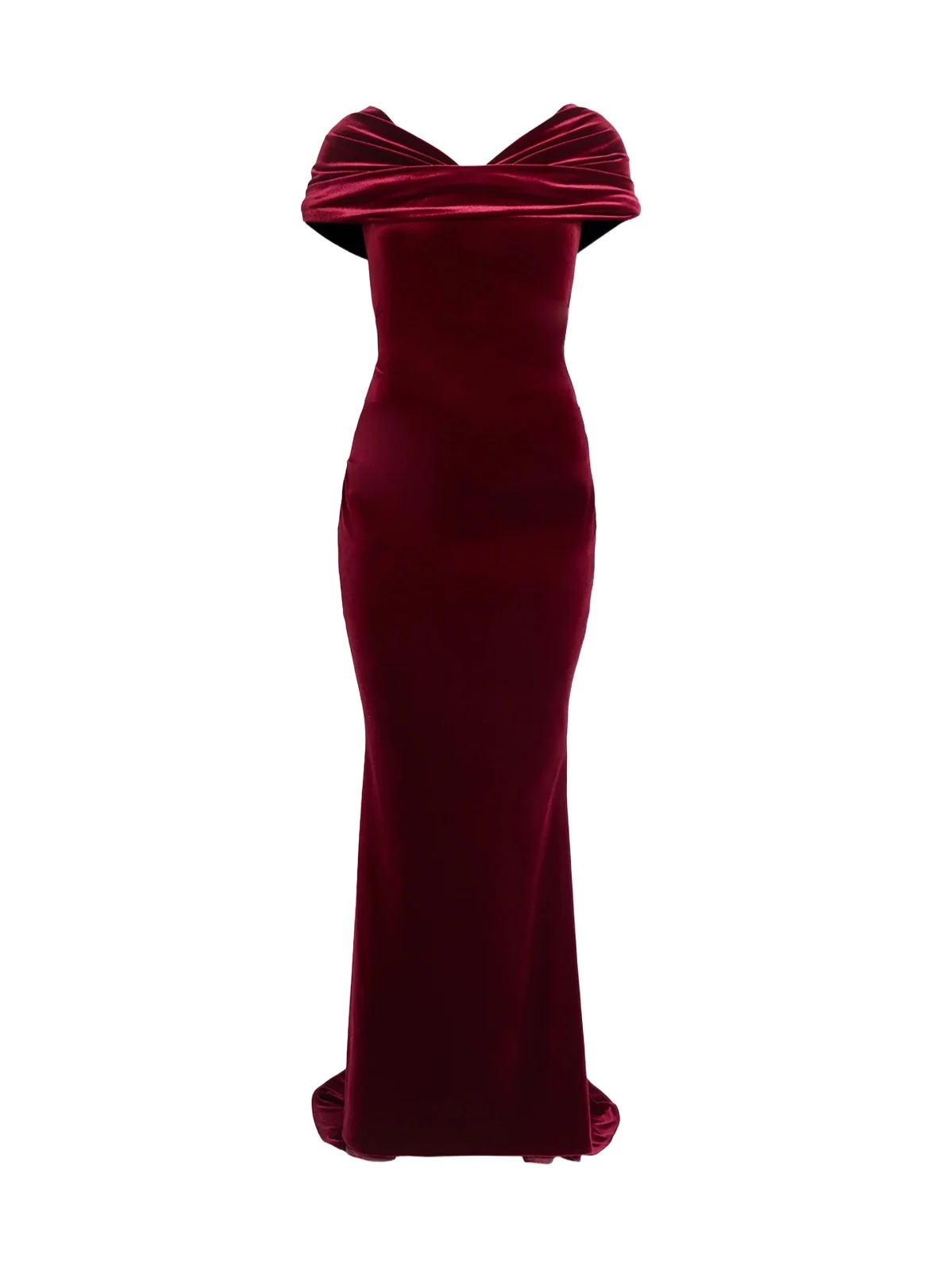 Women's Stretch Velvet Gown