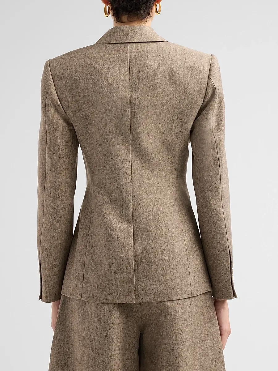 Ronny Kobo Women's Anette One-Button Blazer | Thumbnail 3 Ronny Kobo Women's Anette One-Button Blazer | Thumbnail 3