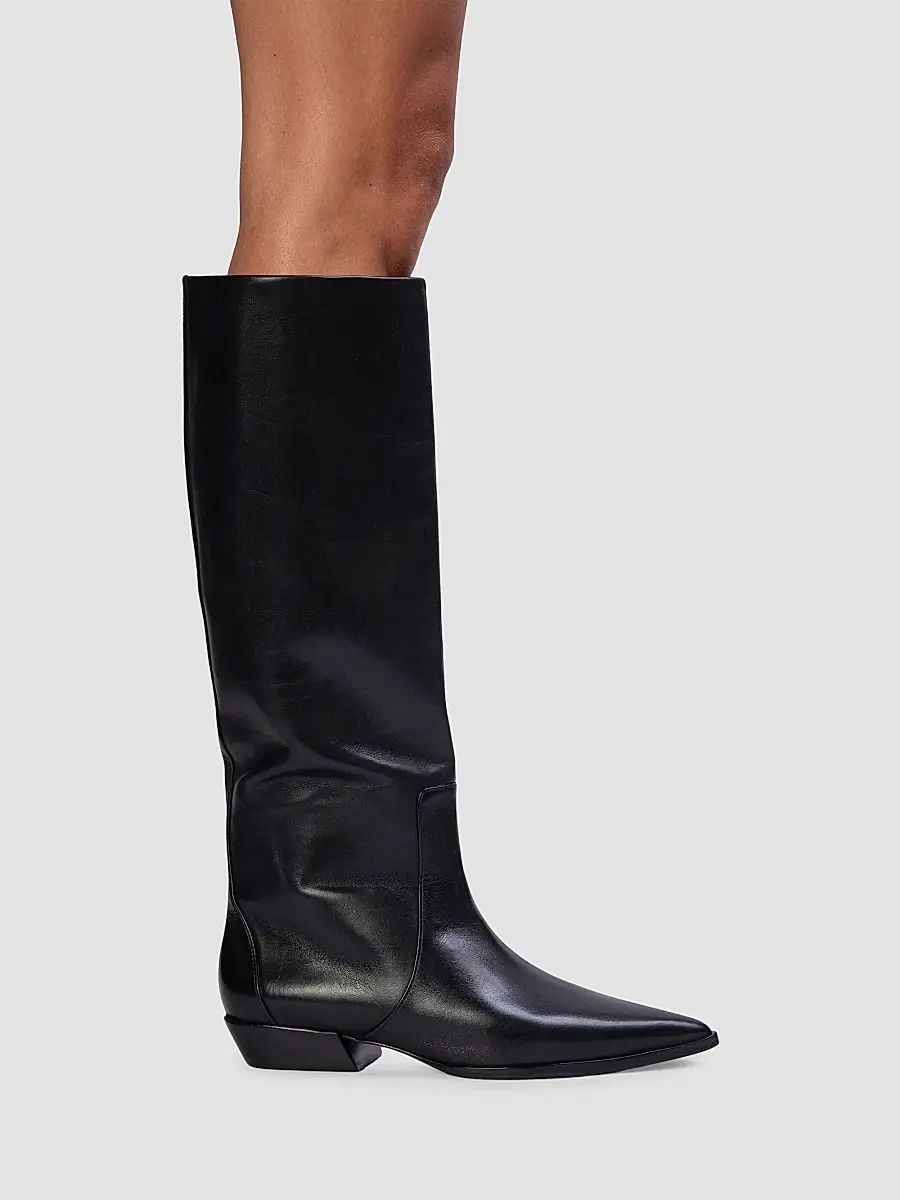 Black Suede Studio Women's Aero 30MM Boots | Thumbnail 6 Black Suede Studio Women's Aero 30MM Boots | Thumbnail 6
