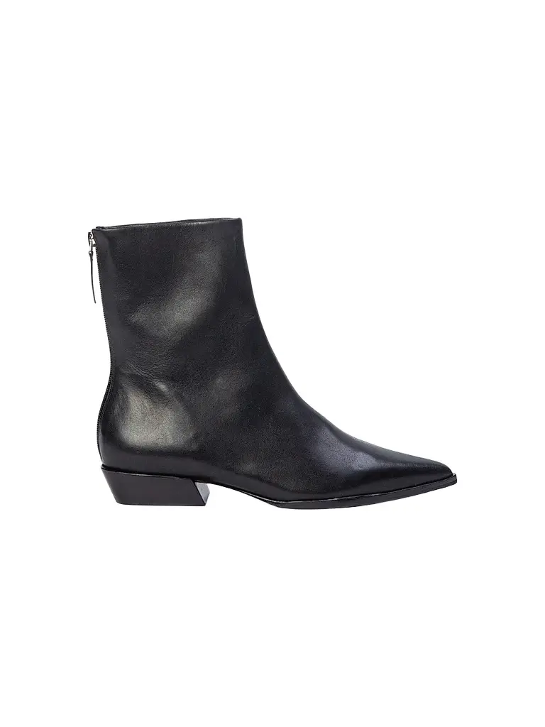 Black Suede Studio Women's Esme 30MM Boots - Black Leather - Size 12 | Image 1 Black Suede Studio Women's Esme 30MM Boots - Black Leather - Size 12 | Image 1