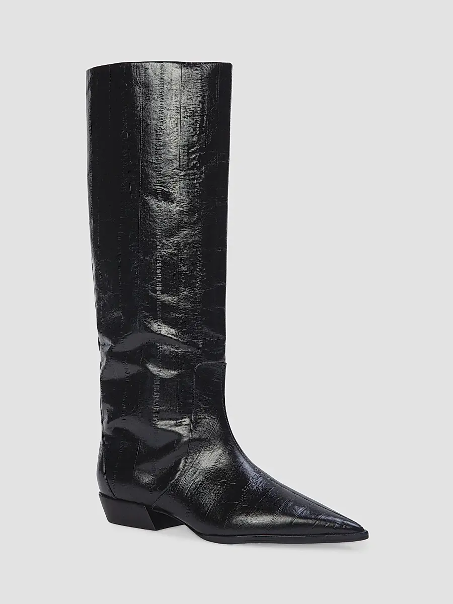 Black Suede Studio Women's Aero Printed Boots | Thumbnail 2 Black Suede Studio Women's Aero Printed Boots | Thumbnail 2