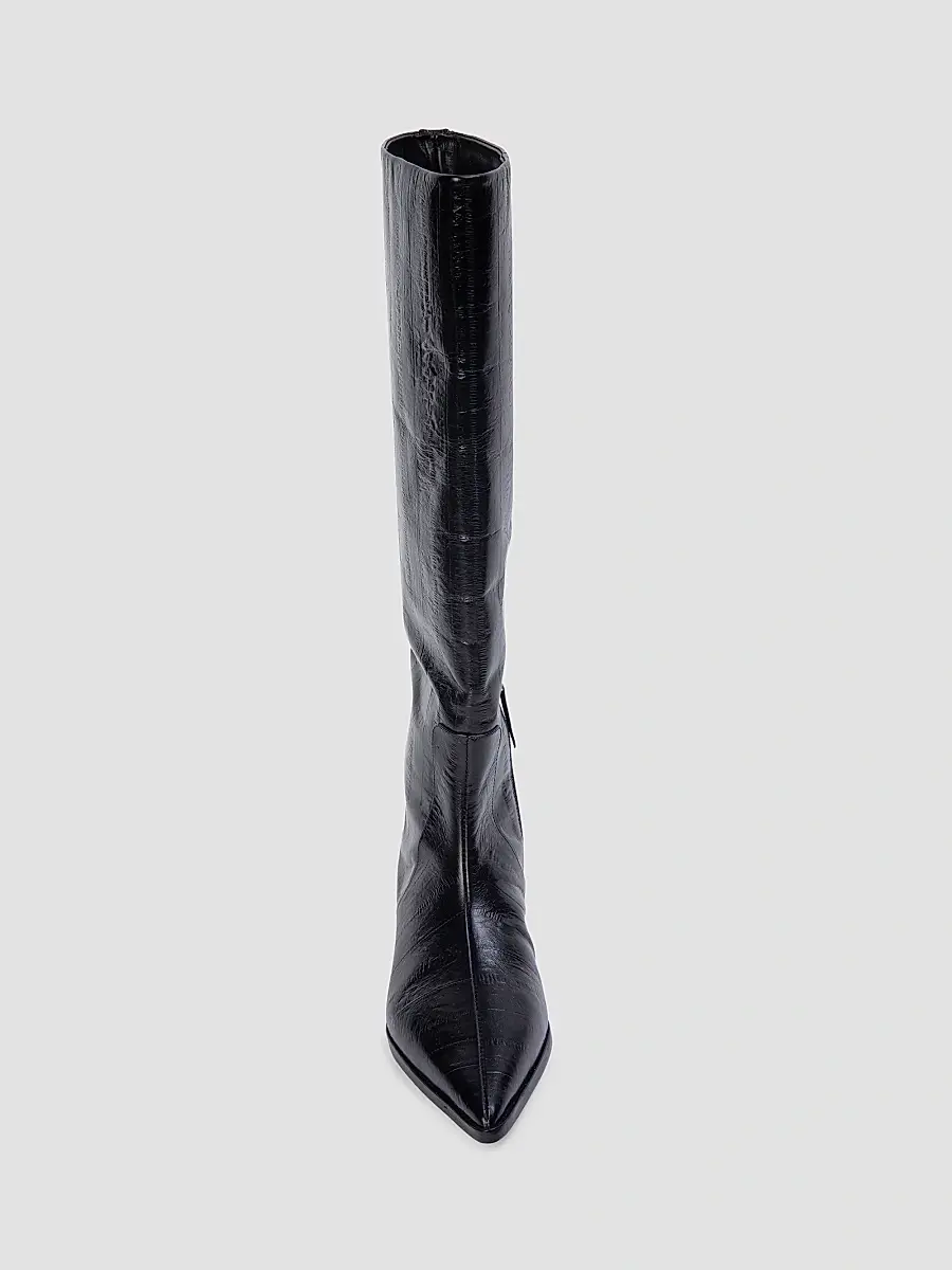 Black Suede Studio Women's Aero Printed Boots | Thumbnail 3 Black Suede Studio Women's Aero Printed Boots | Thumbnail 3