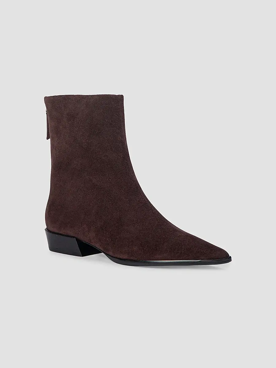 Black Suede Studio Women's Esme 30MM Suede Boots | Thumbnail 2 Black Suede Studio Women's Esme 30MM Suede Boots | Thumbnail 2