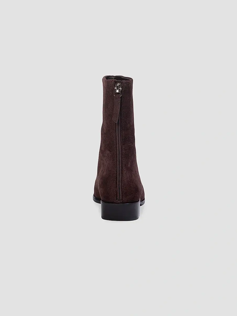 Black Suede Studio Women's Esme 30MM Suede Boots | Thumbnail 4 Black Suede Studio Women's Esme 30MM Suede Boots | Thumbnail 4