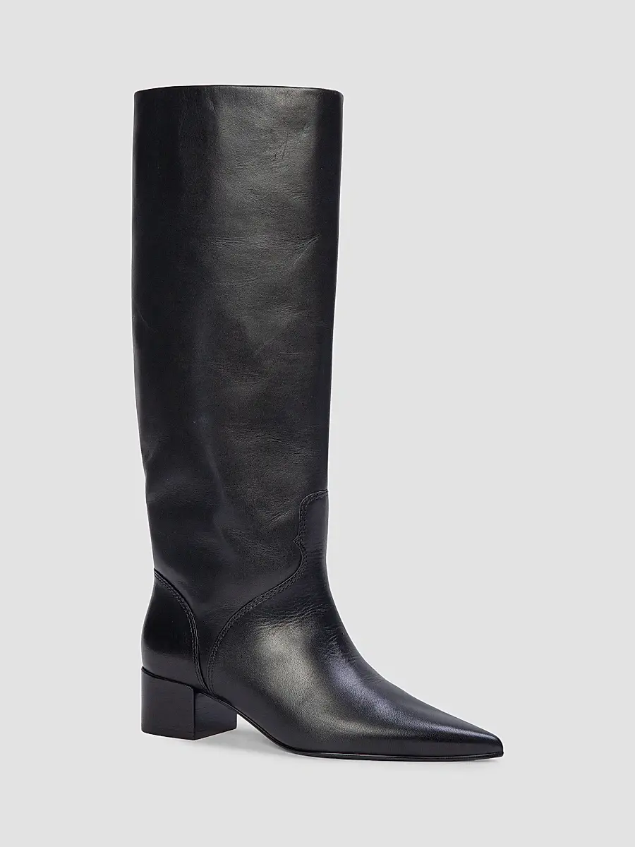 Black Suede Studio Women's Alba 45MM Boots | Thumbnail 2 Black Suede Studio Women's Alba 45MM Boots | Thumbnail 2