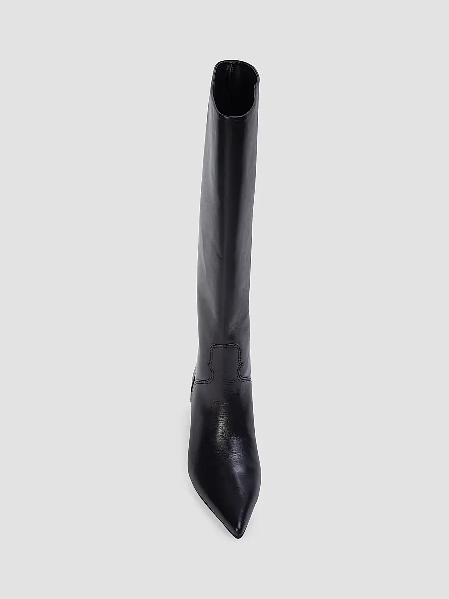 Black Suede Studio Women's Alba 45MM Boots | Thumbnail 3 Black Suede Studio Women's Alba 45MM Boots | Thumbnail 3