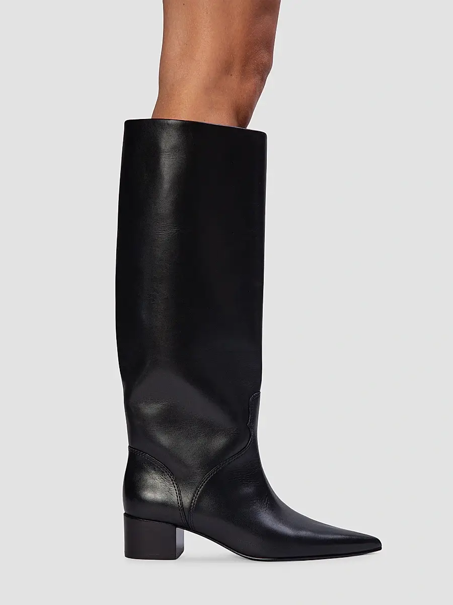 Black Suede Studio Women's Alba 45MM Boots | Thumbnail 6 Black Suede Studio Women's Alba 45MM Boots | Thumbnail 6