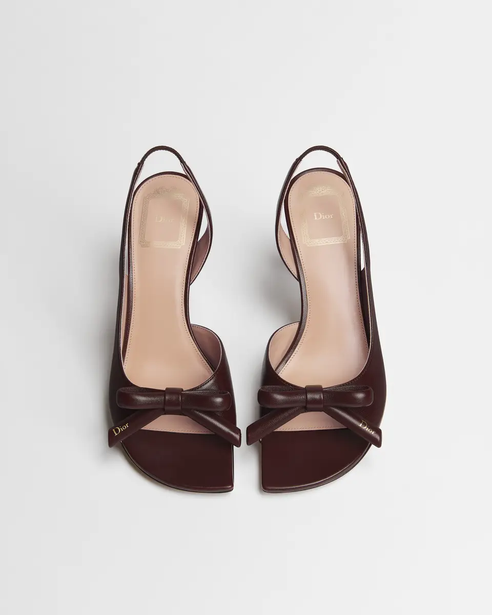Dior Dior Bow Heeled Slingback Sandal | Thumbnail 2 Dior Dior Bow Heeled Slingback Sandal | Thumbnail 2