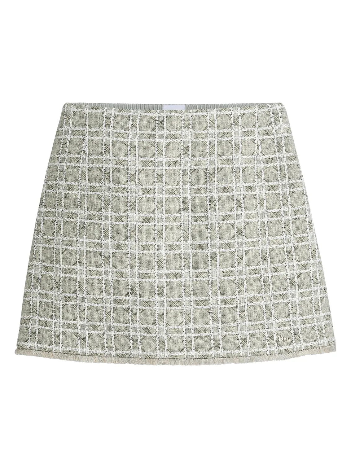 Macrocannage Miniskirt