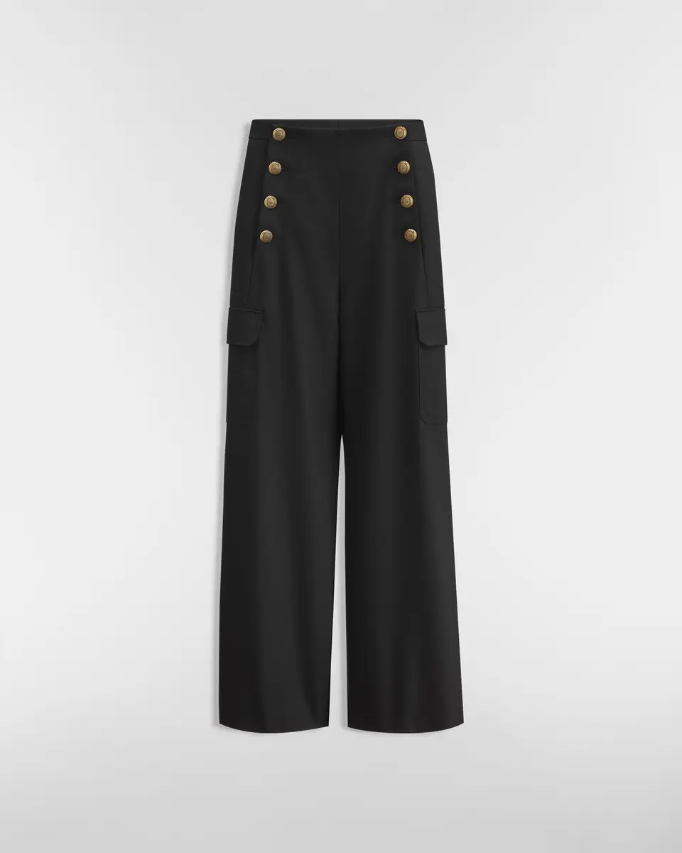 Dior Loose-Fit Pants with Dior Médaillon Buttons | Thumbnail 6 Dior Loose-Fit Pants with Dior Médaillon Buttons | Thumbnail 6