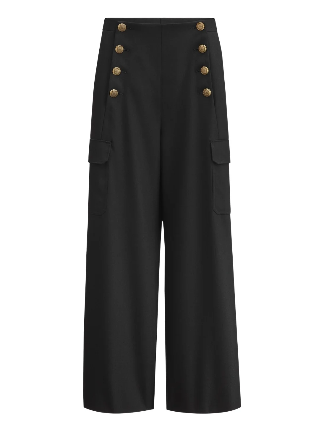 Dior Loose-Fit Pants with Dior Médaillon Buttons