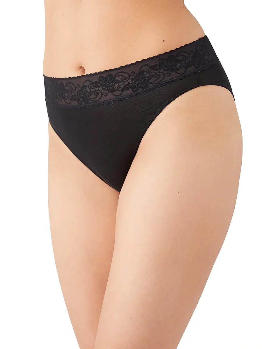 Wacoal Women's Comfort Touch High-Cut Briefs | Thumbnail 2