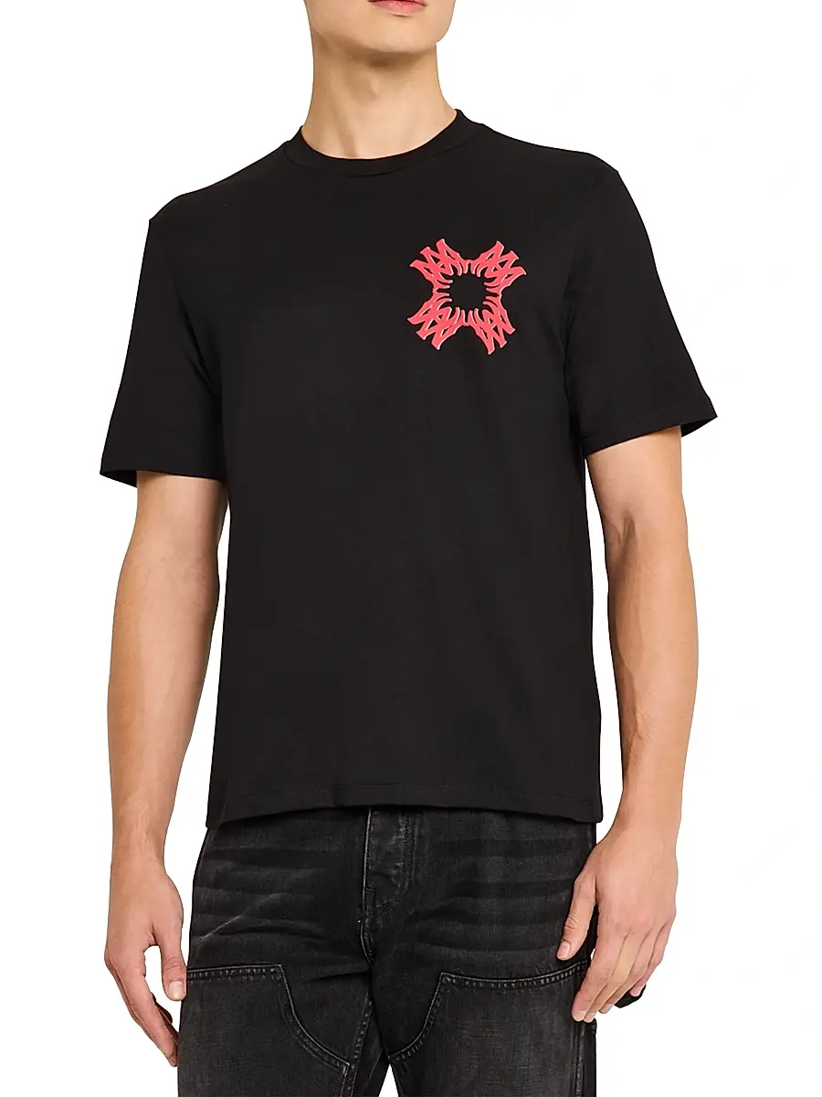 AMIRI Men's MA Quad Cotton T-Shirt | Thumbnail 3 AMIRI Men's MA Quad Cotton T-Shirt | Thumbnail 3