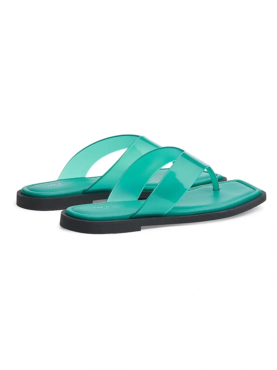 rag & bone Women's Gracie Jelly Thong Sandals | Thumbnail 3