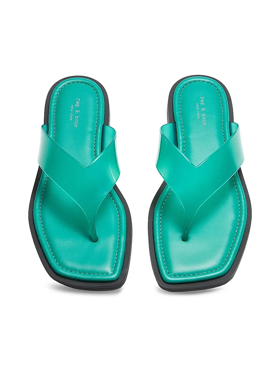 rag & bone Women's Gracie Jelly Thong Sandals | Thumbnail 4