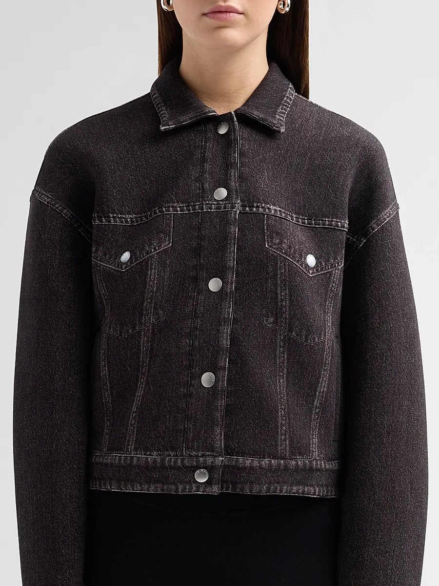 rag & bone Women's rb Miramar Mallow Trucker Jacket | Thumbnail 5