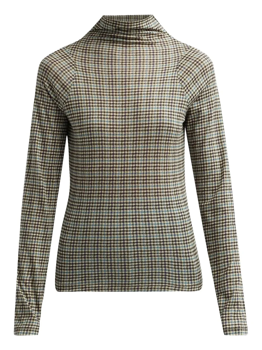Women's Shaw Plaid Cotton-Blend Shirt Women's Shaw Plaid Cotton-Blend Shirt