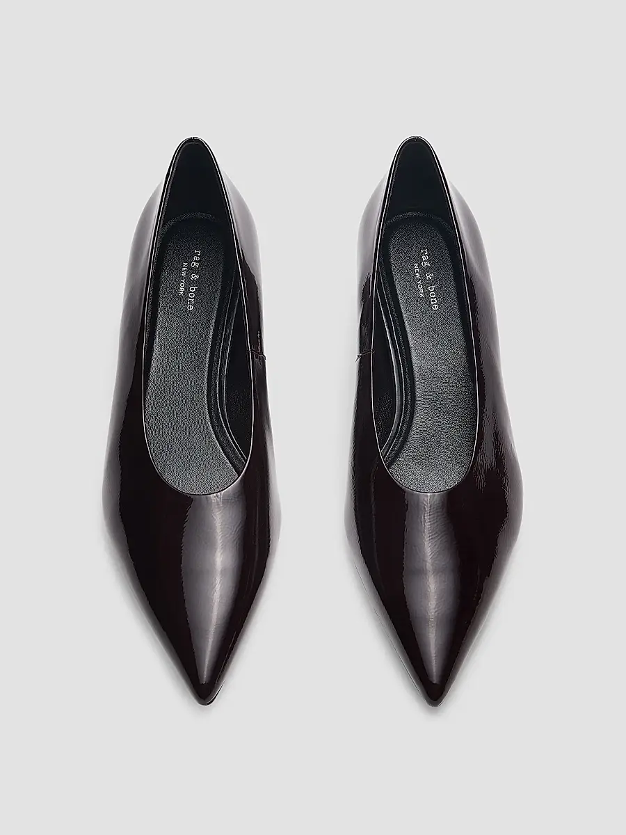rag & bone Women's Paloma 40MM Leather Pumps | Thumbnail 5