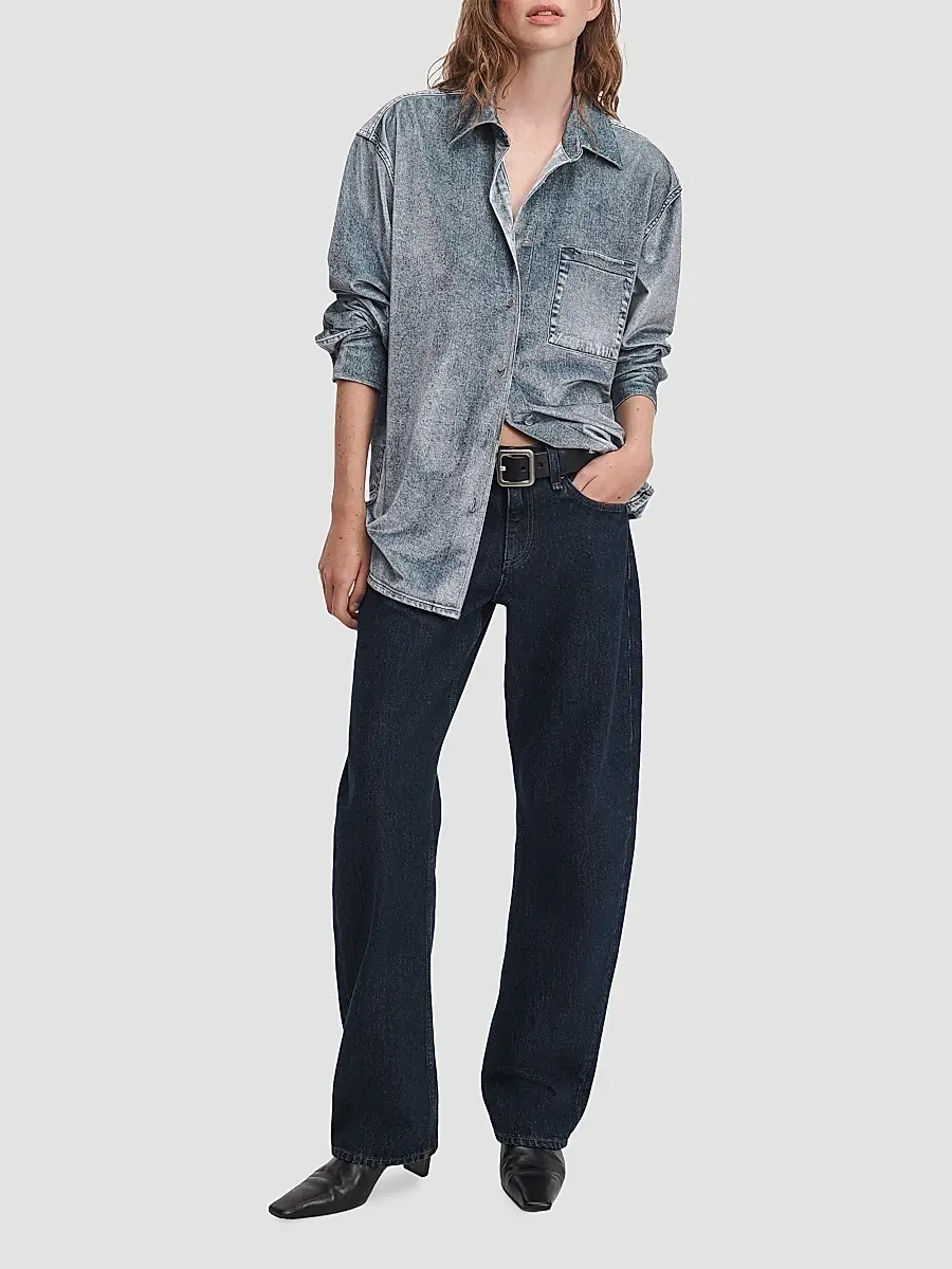 rag & bone Women's Connie Miramar Velvet Shirt | Thumbnail 2 rag & bone Women's Connie Miramar Velvet Shirt | Thumbnail 2