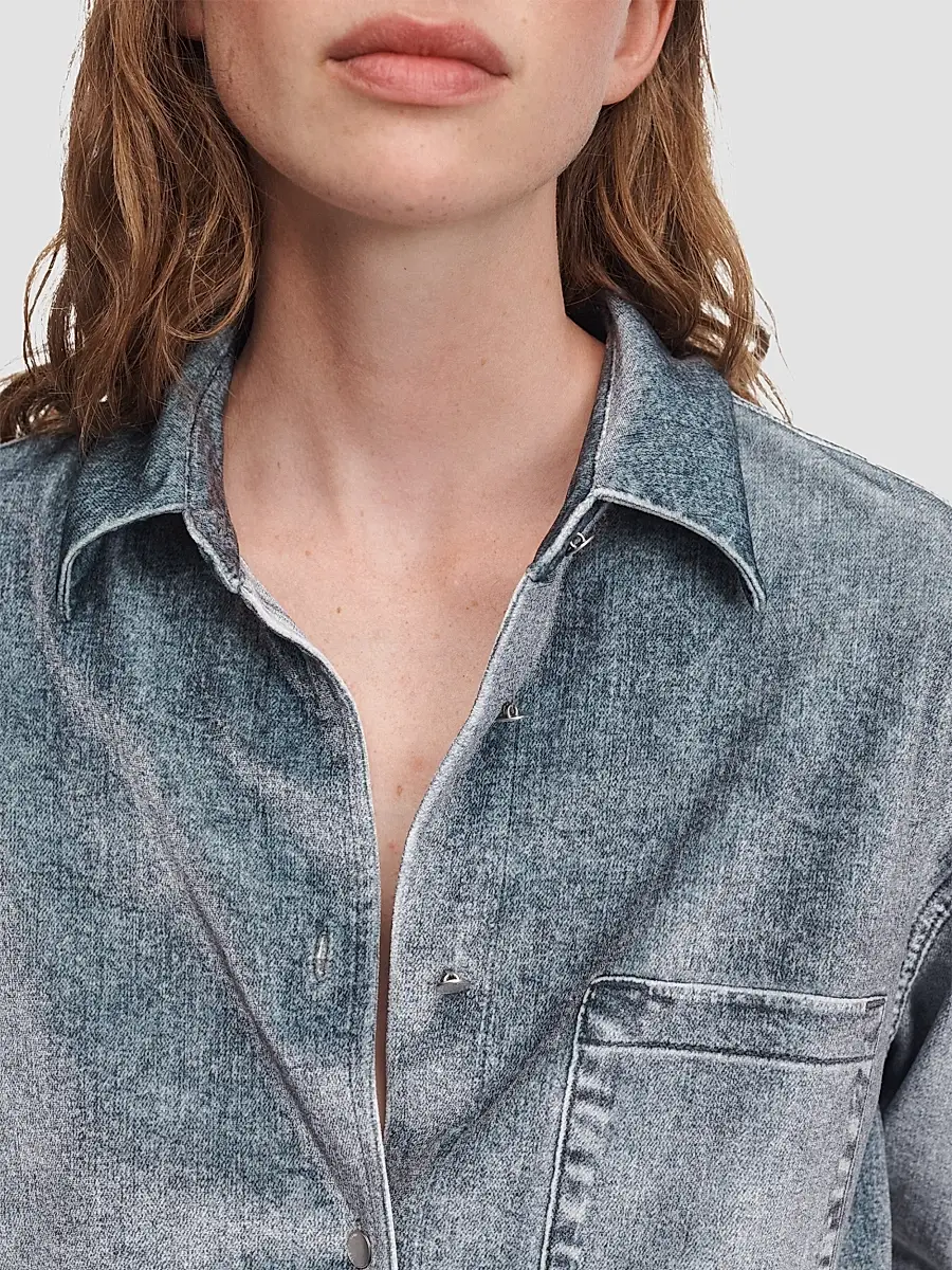 rag & bone Women's Connie Miramar Velvet Shirt | Thumbnail 5 rag & bone Women's Connie Miramar Velvet Shirt | Thumbnail 5