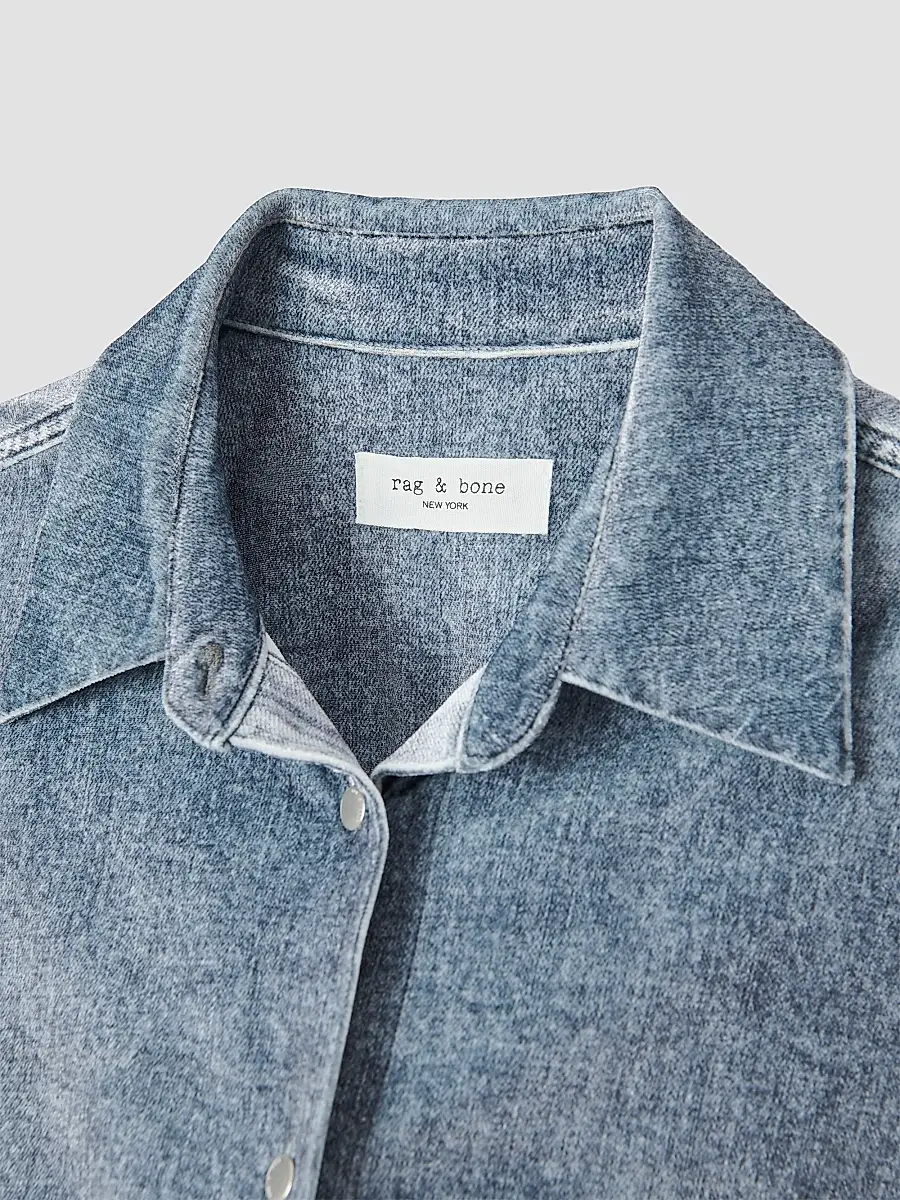 rag & bone Women's Connie Miramar Velvet Shirt | Thumbnail 7 rag & bone Women's Connie Miramar Velvet Shirt | Thumbnail 7