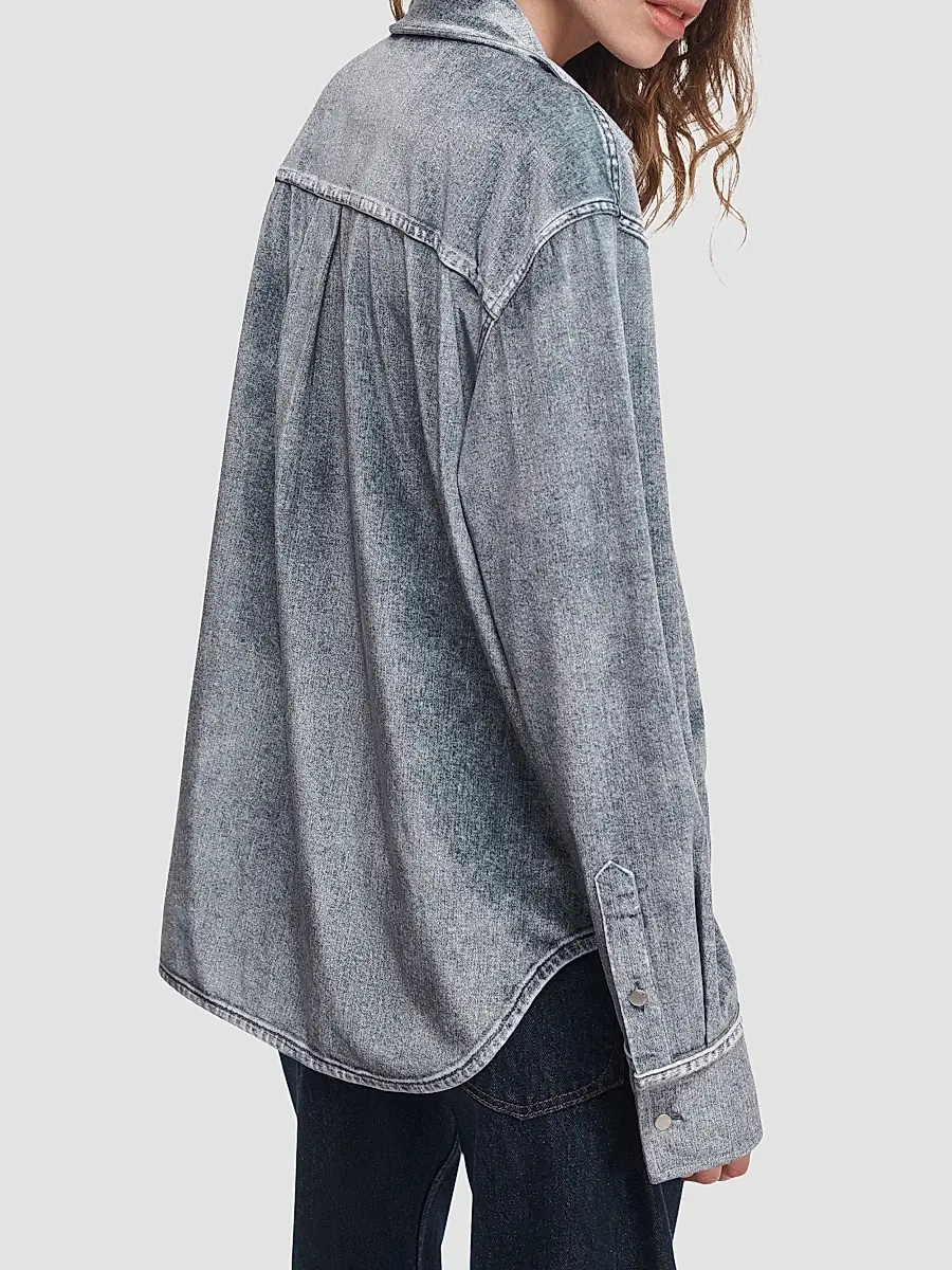 rag & bone Women's Connie Miramar Velvet Shirt | Thumbnail 8 rag & bone Women's Connie Miramar Velvet Shirt | Thumbnail 8