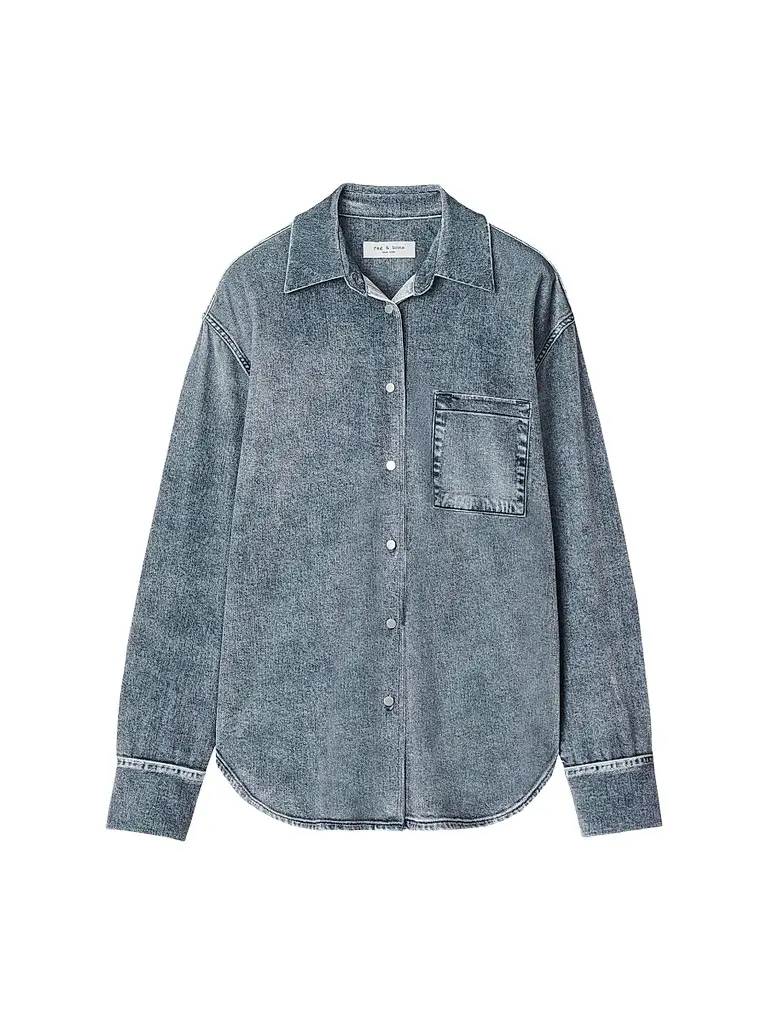rag & bone Women's Connie Miramar Velvet Shirt