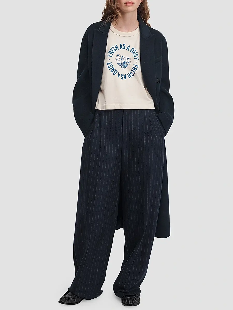 rag & bone Women's Fresh As A Daisy Kelly Perfect T-Shirt | Thumbnail 2 rag & bone Women's Fresh As A Daisy Kelly Perfect T-Shirt | Thumbnail 2