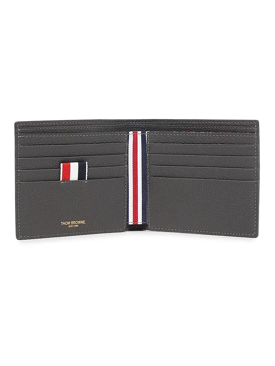 Thom Browne Men's Leather Bifold Wallet | Thumbnail 3