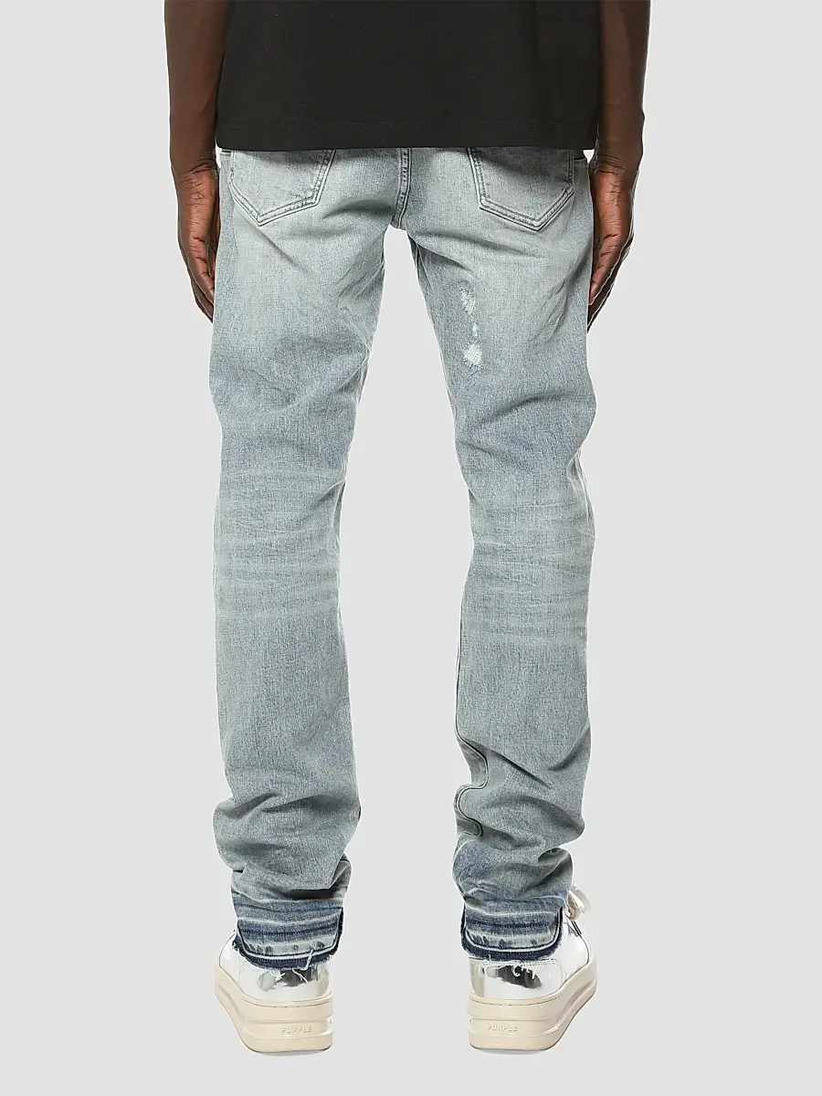 Purple Brand Men's ​Layered Distressed Jeans | Thumbnail 2