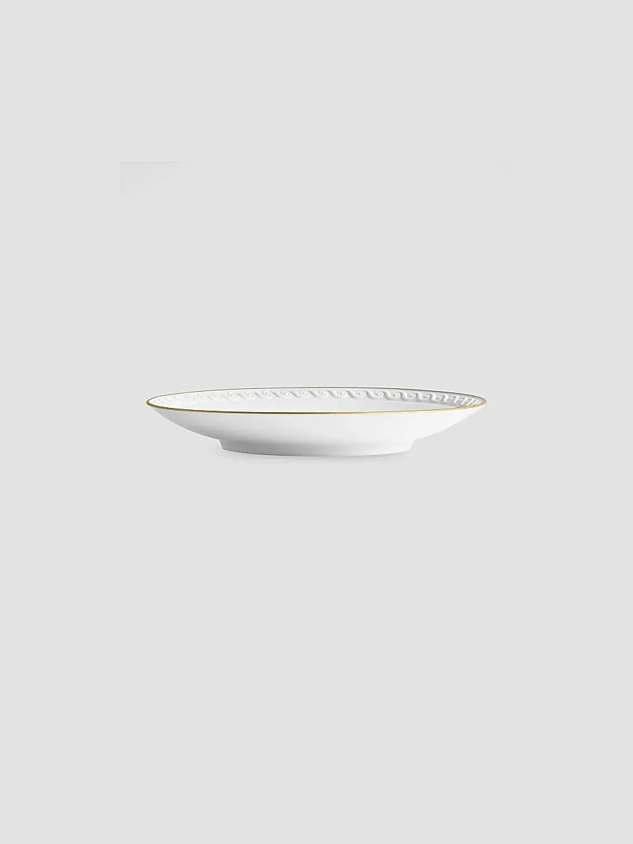 L'Objet Neptune Porcelain & 24K Gold Bread & Butter Plate - White Gold | Thumbnail 3 L'Objet Neptune Porcelain & 24K Gold Bread & Butter Plate - White Gold | Thumbnail 3