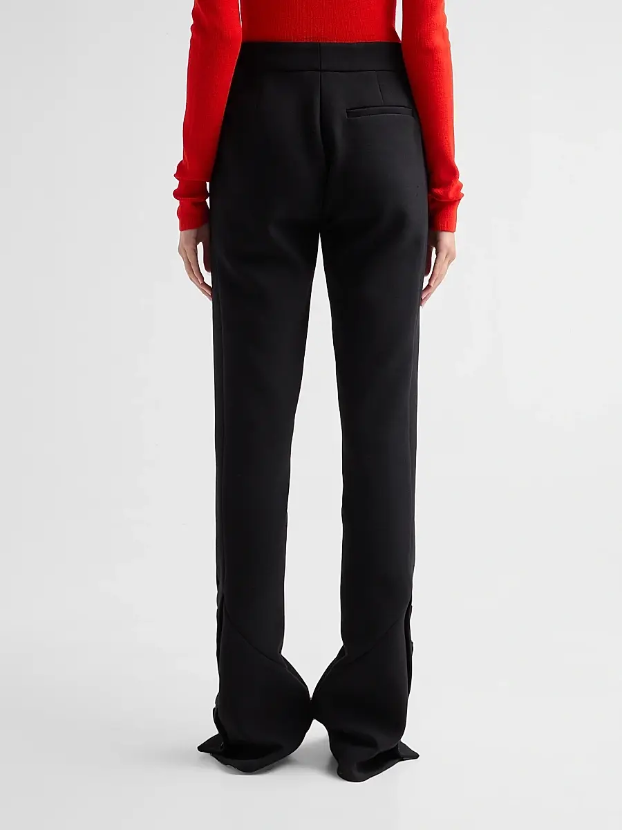Proenza Schouler Women's Althea Stretch Double-Wool Pants | Thumbnail 3 Proenza Schouler Women's Althea Stretch Double-Wool Pants | Thumbnail 3