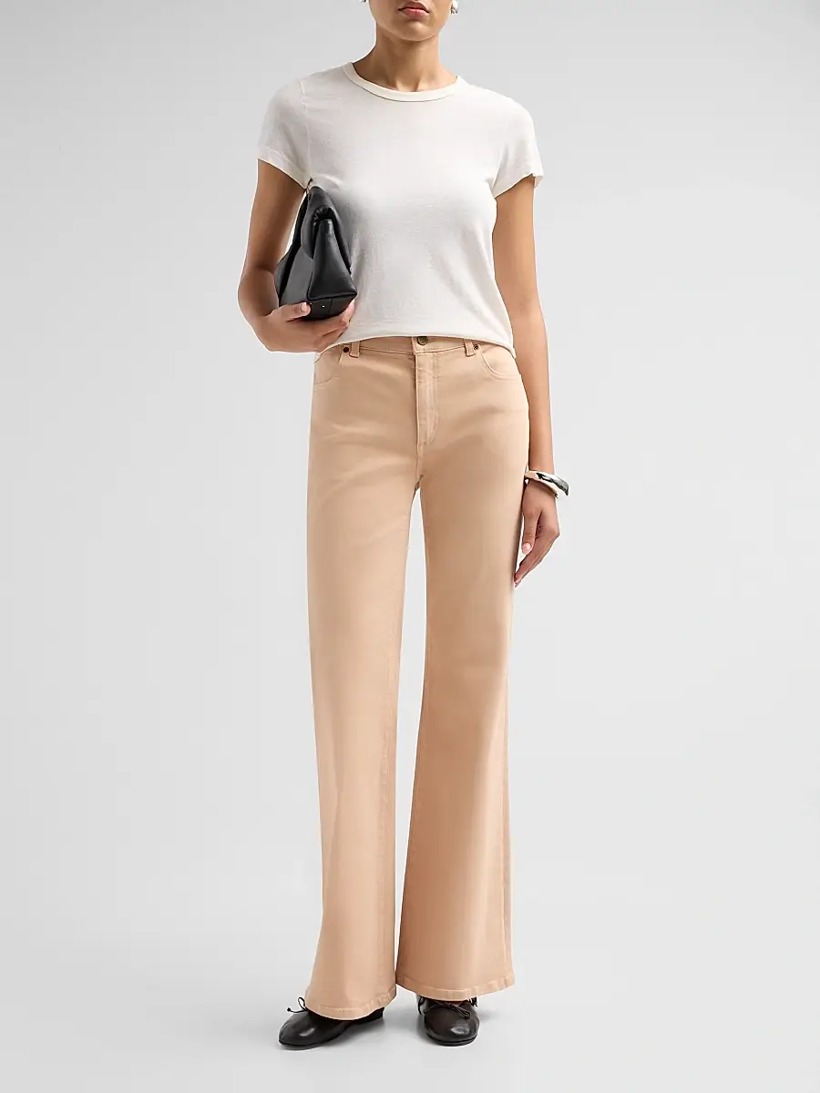Kobi Halperin Women's Rosie Garment-Dyed Flare Pants | Thumbnail 2 Kobi Halperin Women's Rosie Garment-Dyed Flare Pants | Thumbnail 2