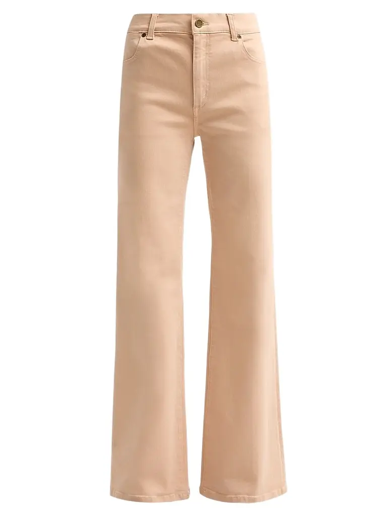 Kobi Halperin Women's Rosie Garment-Dyed Flare Pants | Image 1 Kobi Halperin Women's Rosie Garment-Dyed Flare Pants | Image 1